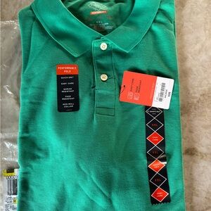 St. John's Bay Performance Polo in Vibrant Green